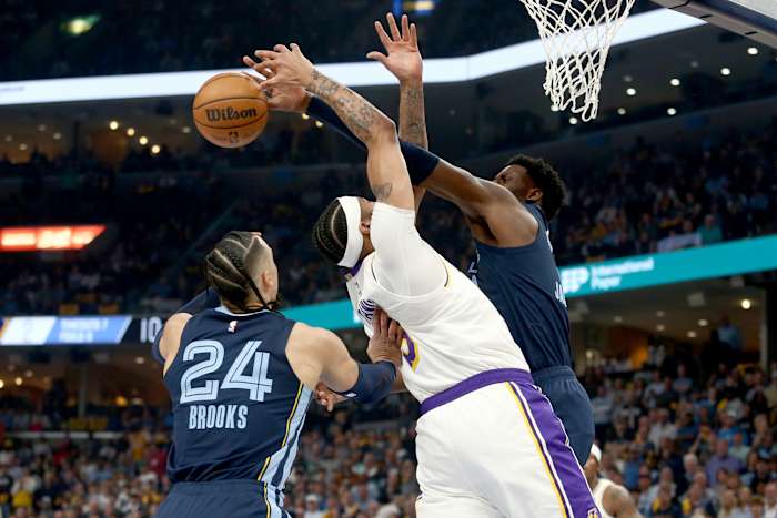 anthony davis jaren jackson jr dillon brooks grizzlies